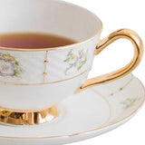 Service à thé anglais moderne en céramique