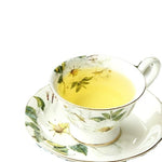 Service à thé anglais motif fleuri