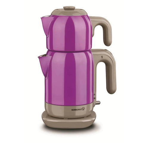 Machine à thé violette