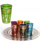 Verres à thé marocain lot de 6 verres