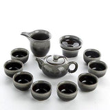 Service à thé japonais vintage en céramique