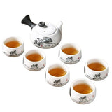 Service à thé japonais portable