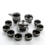 Service à thé japonais vintage en céramique