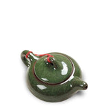 Petite Théière Chinoise En Porcelaine Verte | Autour du Thé
