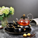 Service à thé Anglais En verre | Autour du Thé