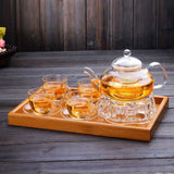 Théière en verre  Fleur de thé