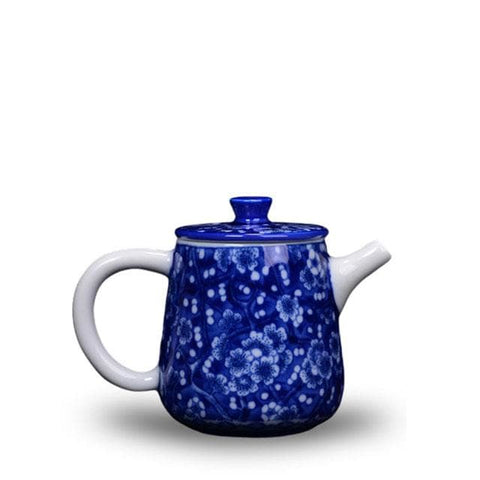 Théière Chinoise Porcelaine Bleue | Autour du Thé