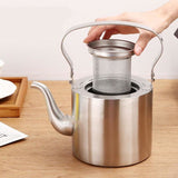 Théière Induction Filtre Inox Intégré | Autour du Thé