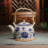 Théière porcelaine Style chinois ancien | Premium