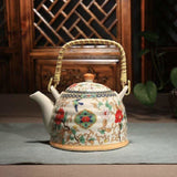 Théière porcelaine Style chinois ancien | Premium