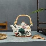 Théière porcelaine Style chinois ancien | Premium