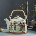 Théière porcelaine Style chinois ancien | Premium