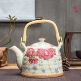 Théière porcelaine Style chinois ancien | Premium