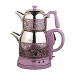 Machine à thé couleur violette