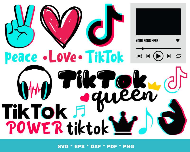 Download 1000 Tik Tok Svg Mega Bundle Bestzeta