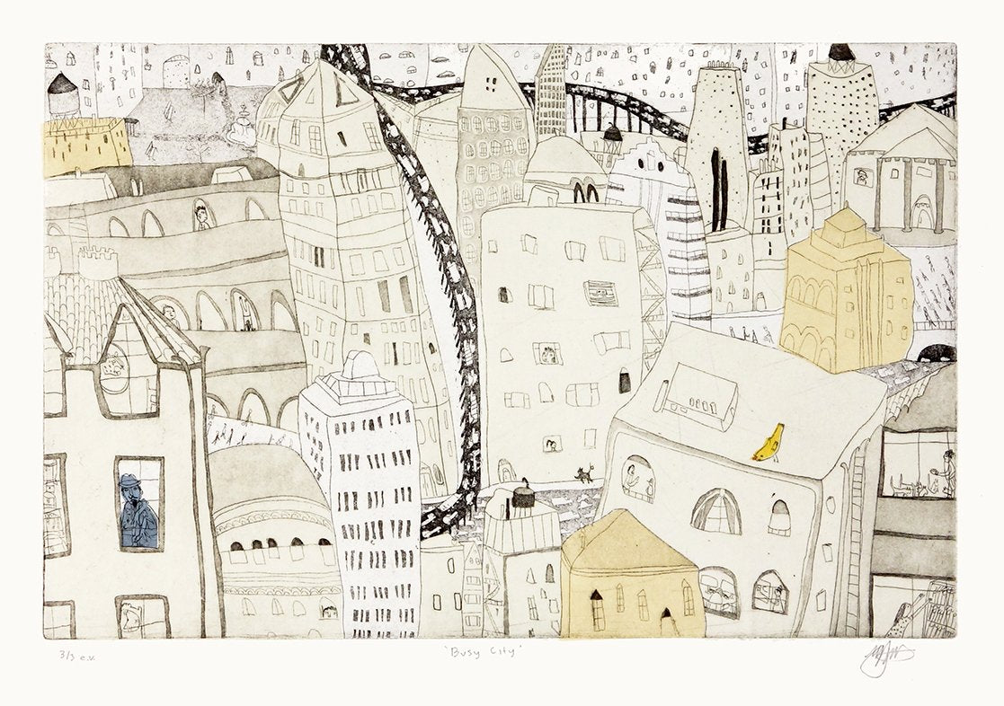 Michèle Landsaat's 'Busy City'