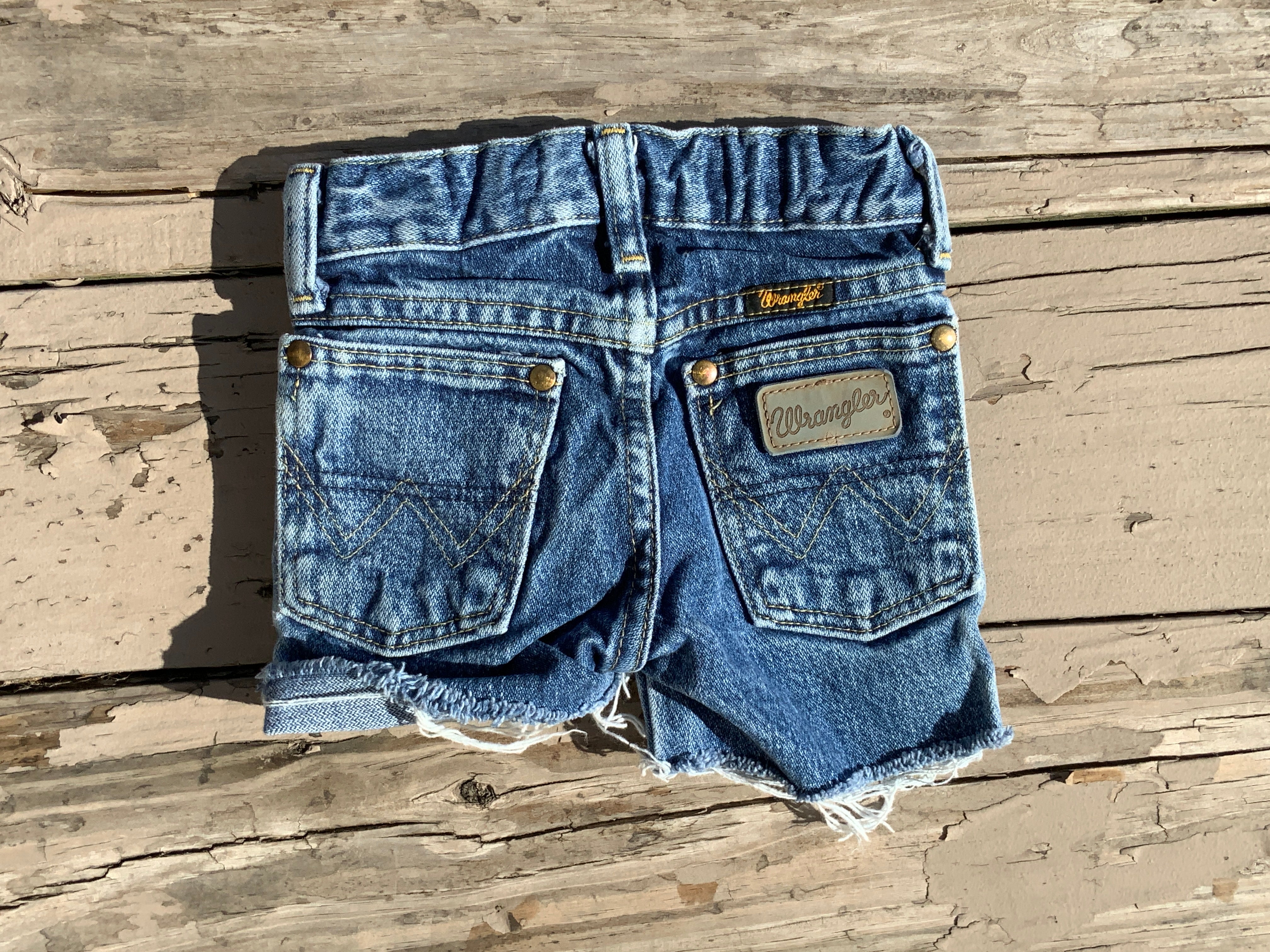 jean shorts wrangler