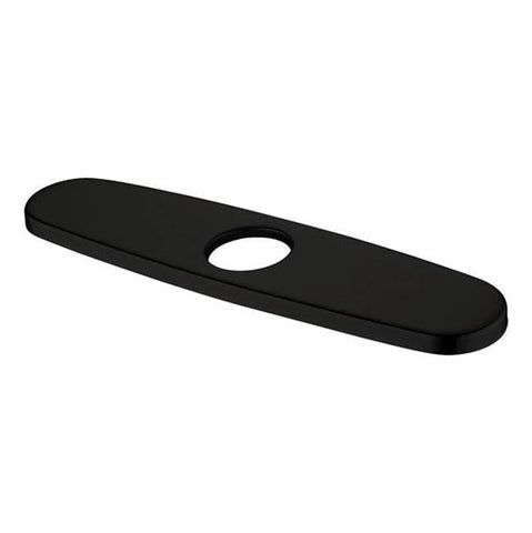 ARTOS F910-10BK Trova Round 10" Kitchen Faucet Cover Plate Matte Black