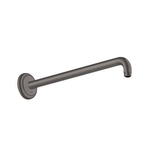 AXOR Montreux Showerarm 15" in Brushed Black Chrome