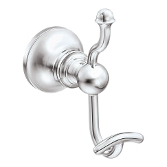 Moen YB5103BN Voss Double Robe Hook Brushed Nickel for sale online