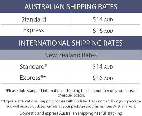 Horse Bridle & Accessories - Australia & New Zealand Shipping Rates