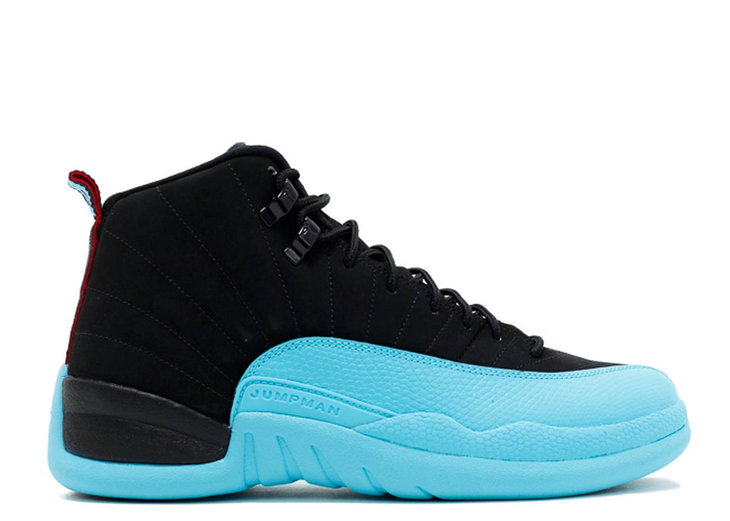 black and aqua blue jordans