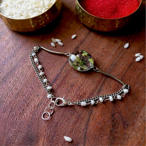 Verbena Posey Bracelet Rakhi - Chain Ties