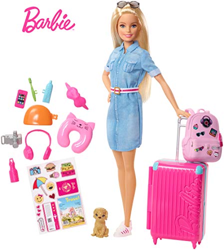 Barbie Playset Ginnasta Bambola Snodabile con Bilanciere e