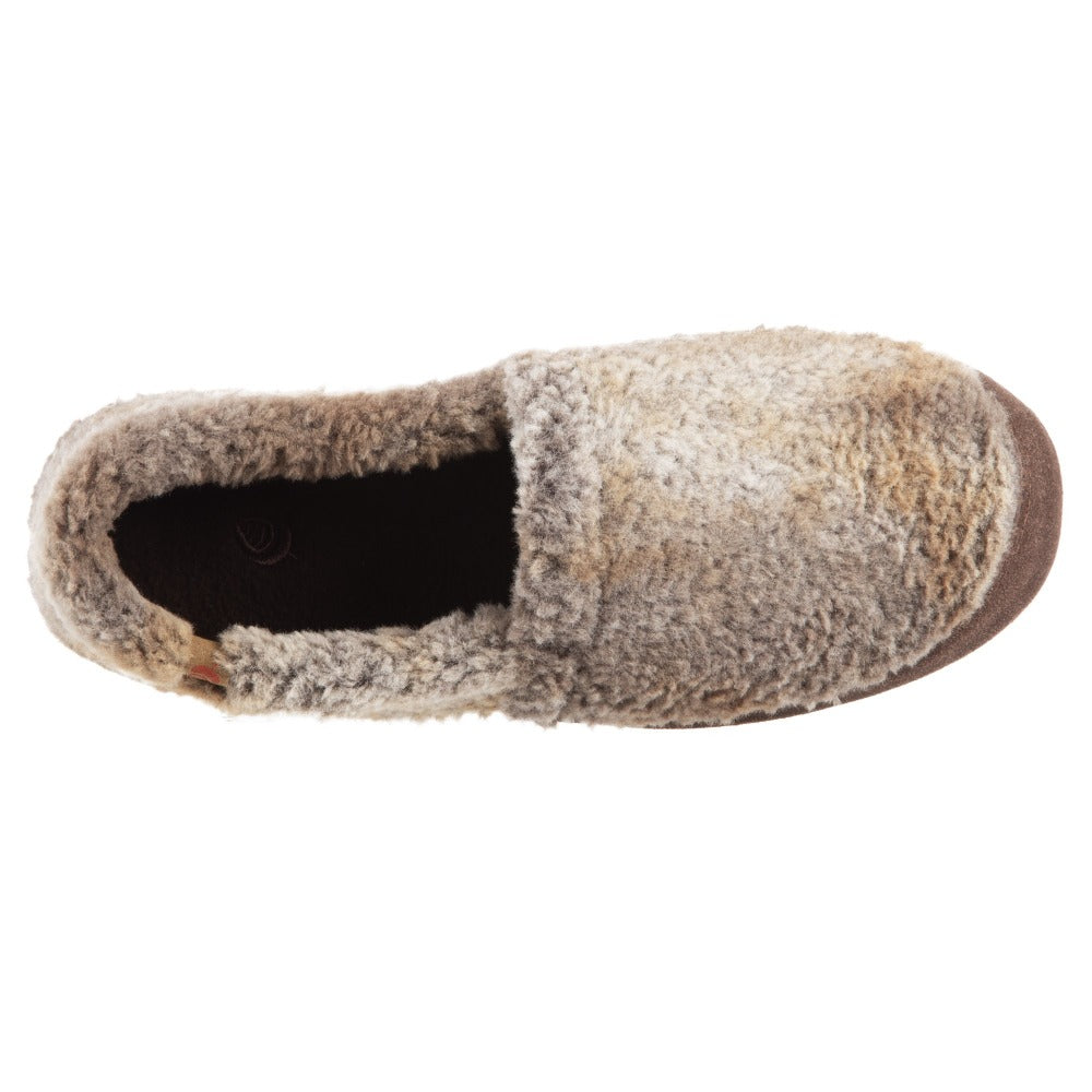 acorn polar fleece slippers
