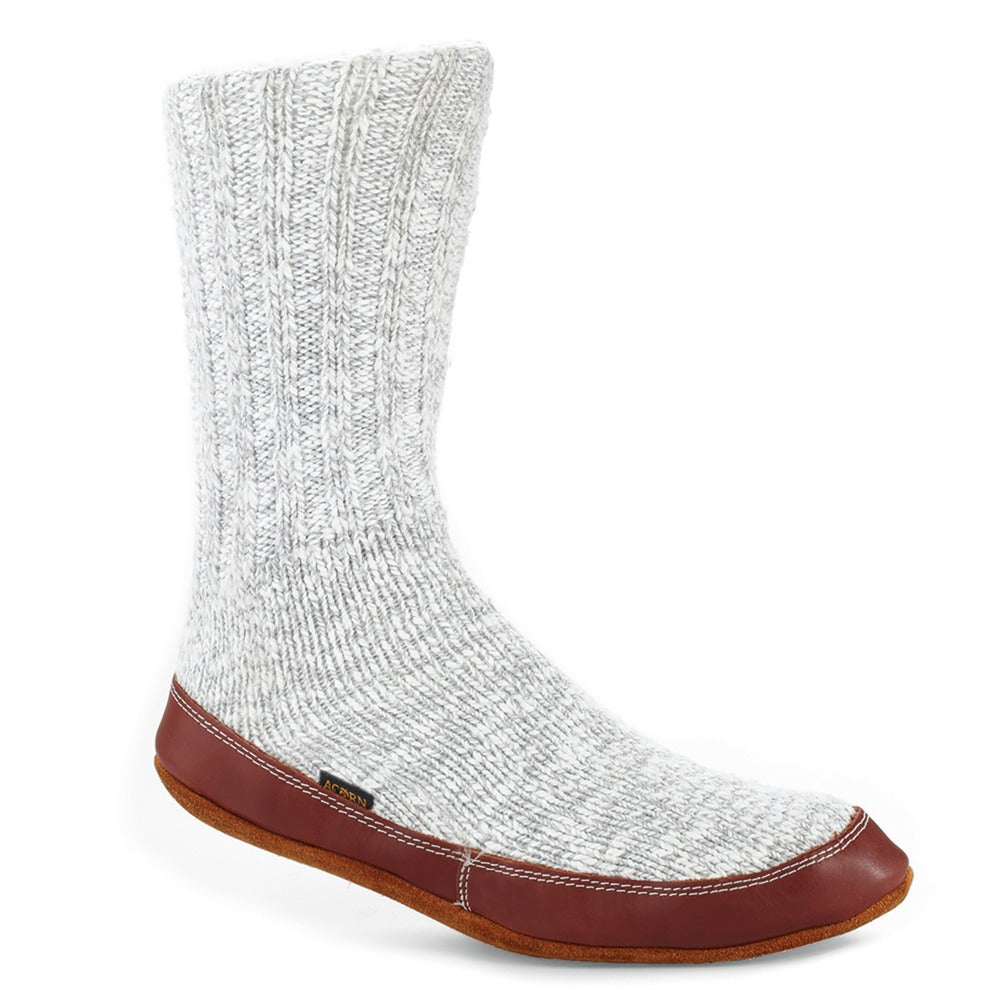 womens slipper socks leather sole