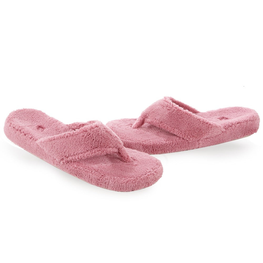 acorn spa thong slippers