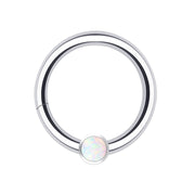 opal cartilage piercings opal helix hoop opal daith ring opal rook jewellery