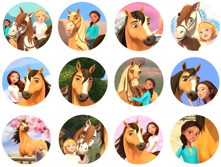 spirit-riding-free-horse-edible-icing-cupcake-toppers-pre-cut-edible