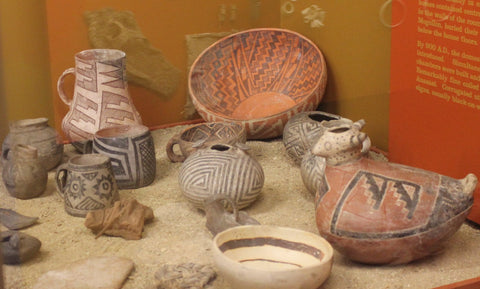 Anasazi pottery collection