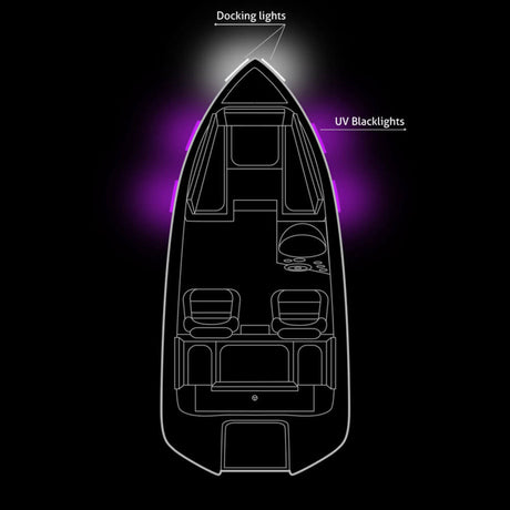 HD-4 Integrated Rub Rail Lighting System – Precision Sonar & Outdoors