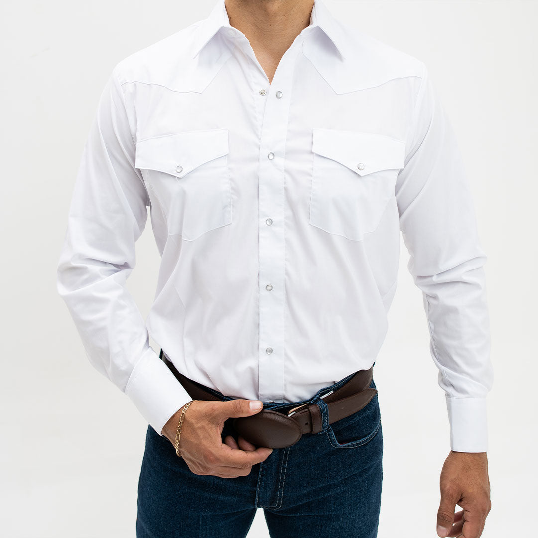 Camisa Hannover Lisa Basica Blanca 073 - Very Vaquero