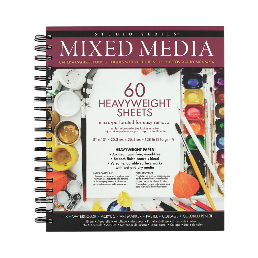 iHeartArt Dry Media Sketch Pad – brightstripes