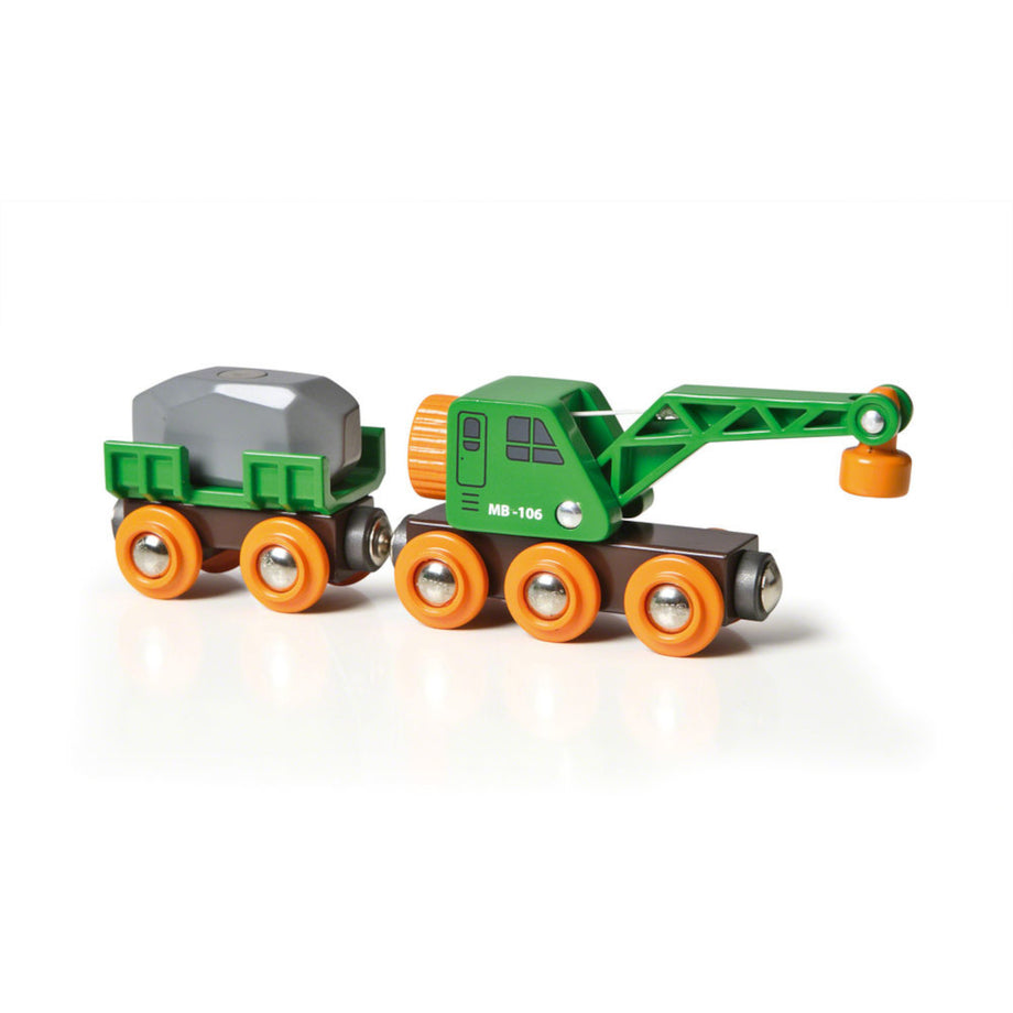 Hape - Crane Lift – Scooter Girl Toys