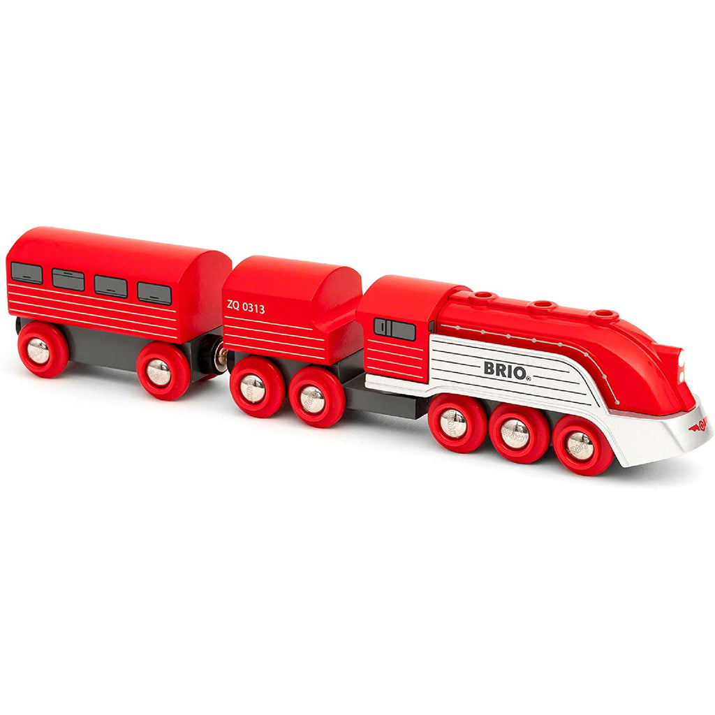 BRIO World Battery-Operated Steaming Train