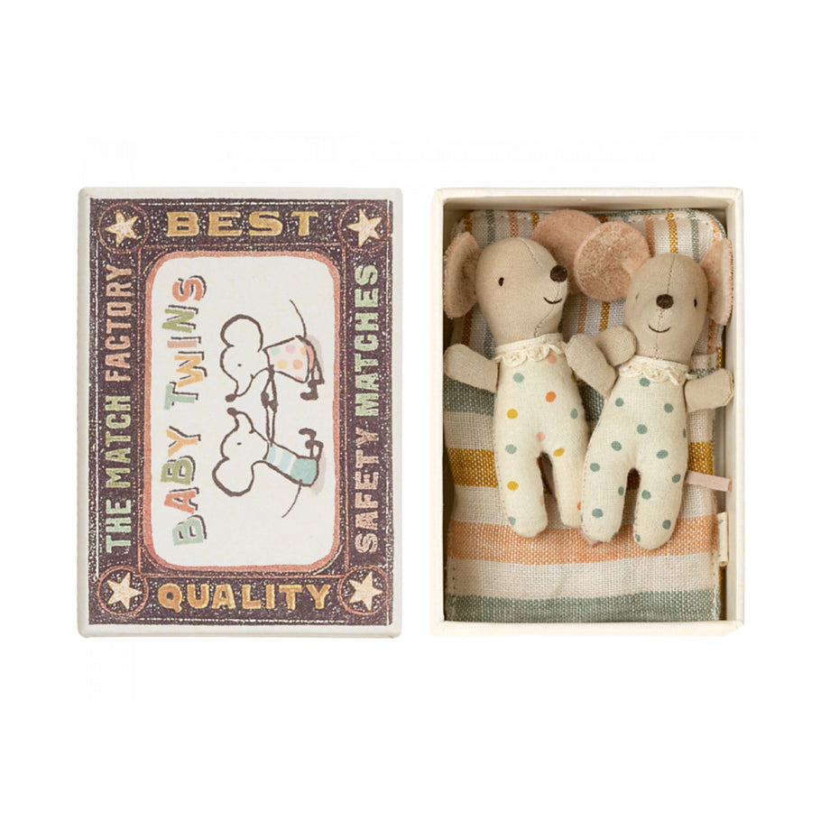 2023 Maileg Grandpa & Grandma Mice in Cigar Box