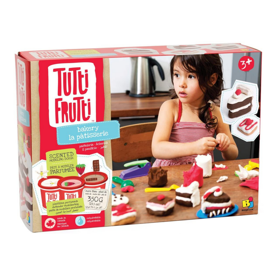 Tutti Frutti: Ice Cream Scented Modeling Dough Craft Kit w/ Molds & Tools,  Kids Ages 3+ 