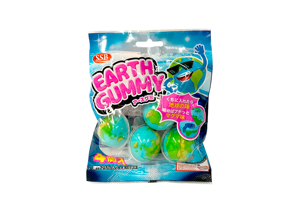 Tasty Snack - New In's! Snacks From All Over Asia -  SSB - EARTH GUMMY (72G)