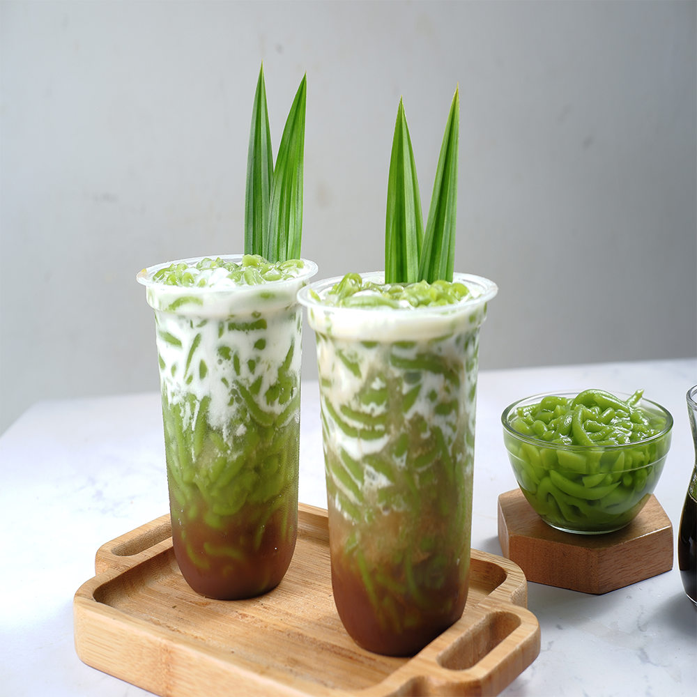 Tasty Snack - Celebrate Hari Raya At The Office - Live Station Ideas For Pantry - Chendol Drink Live Station