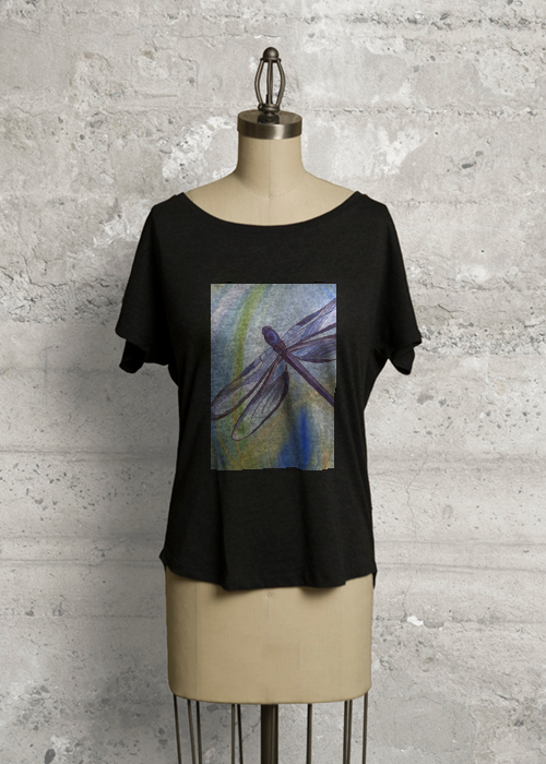 Dragonfly Black Tee