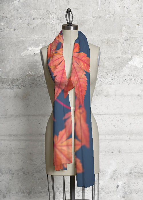 Japanese maple scarf - Modal Scarf by Frank Wilson ~ 