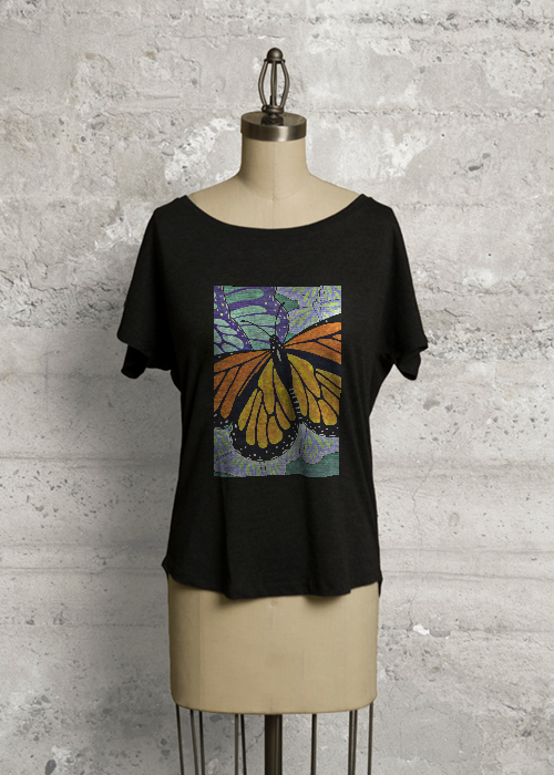 monarch boyfriend tee