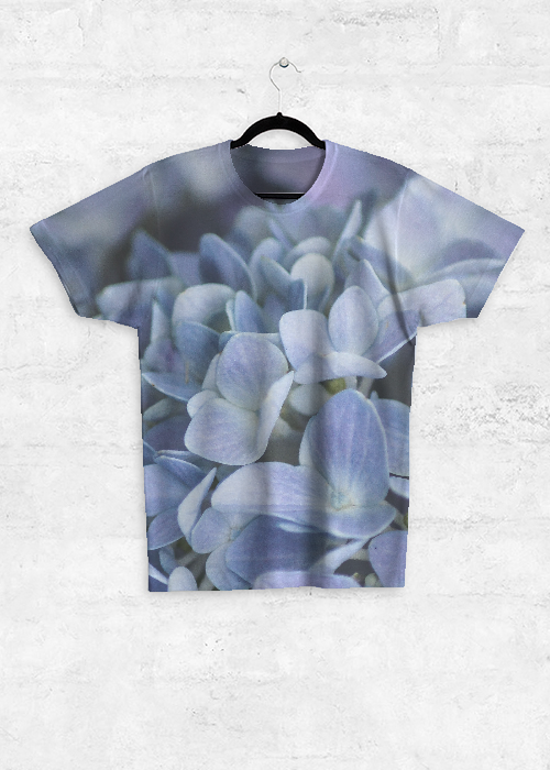 Blue Hydrangea Tee