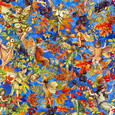 Flower Fairies Of Autumn Fabric