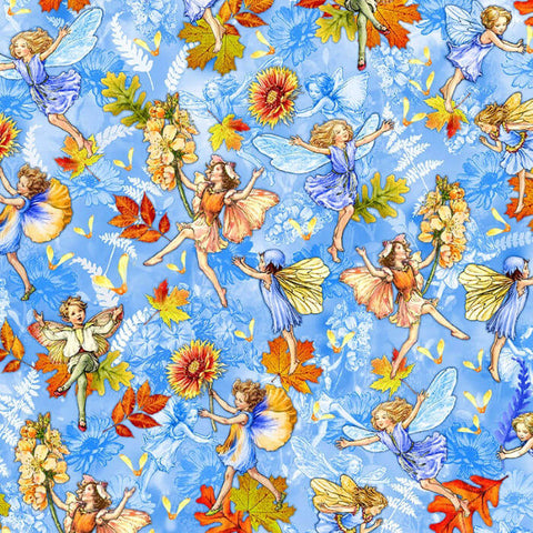 Flower Fairies Of Autumn Fabric