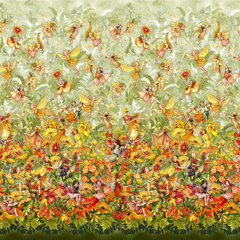 Flower Fairies Of Autumn Fabric